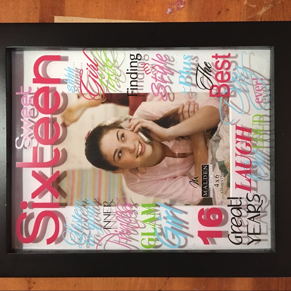 Sweet 16 Picture Frame